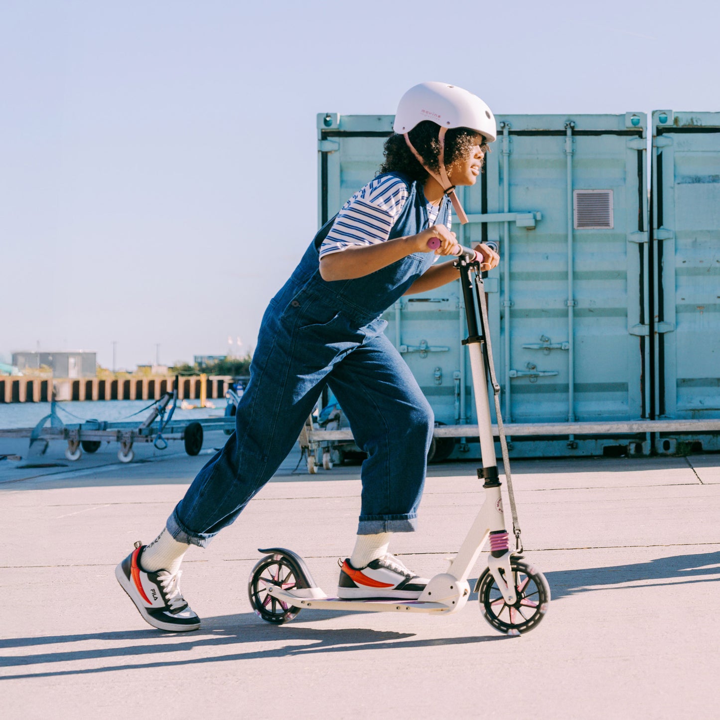 Movino City Light (beige-púrpura)