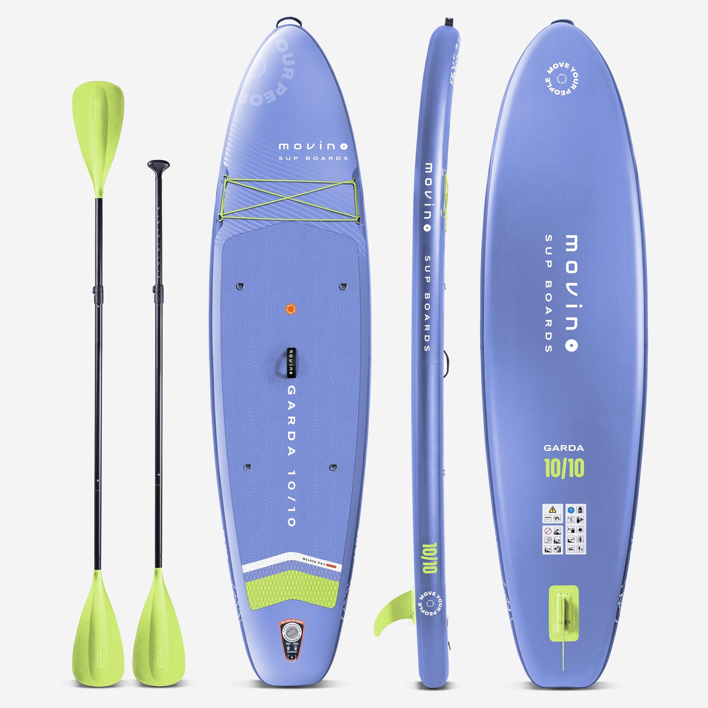 Movino GARDA Allround 10'10'' (lilac-lemon)