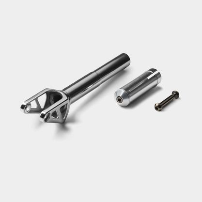 Horquilla de acero IHC plateada