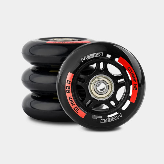 Cruzer B2 Red ABEC-9 (4 piezas)