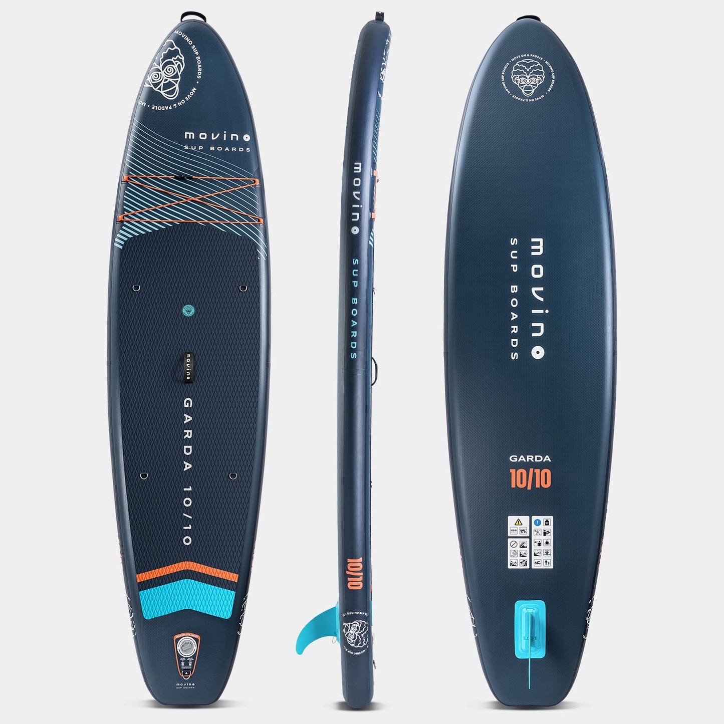 Movino GARDA All-Round 10’10” (navy blue-orange)