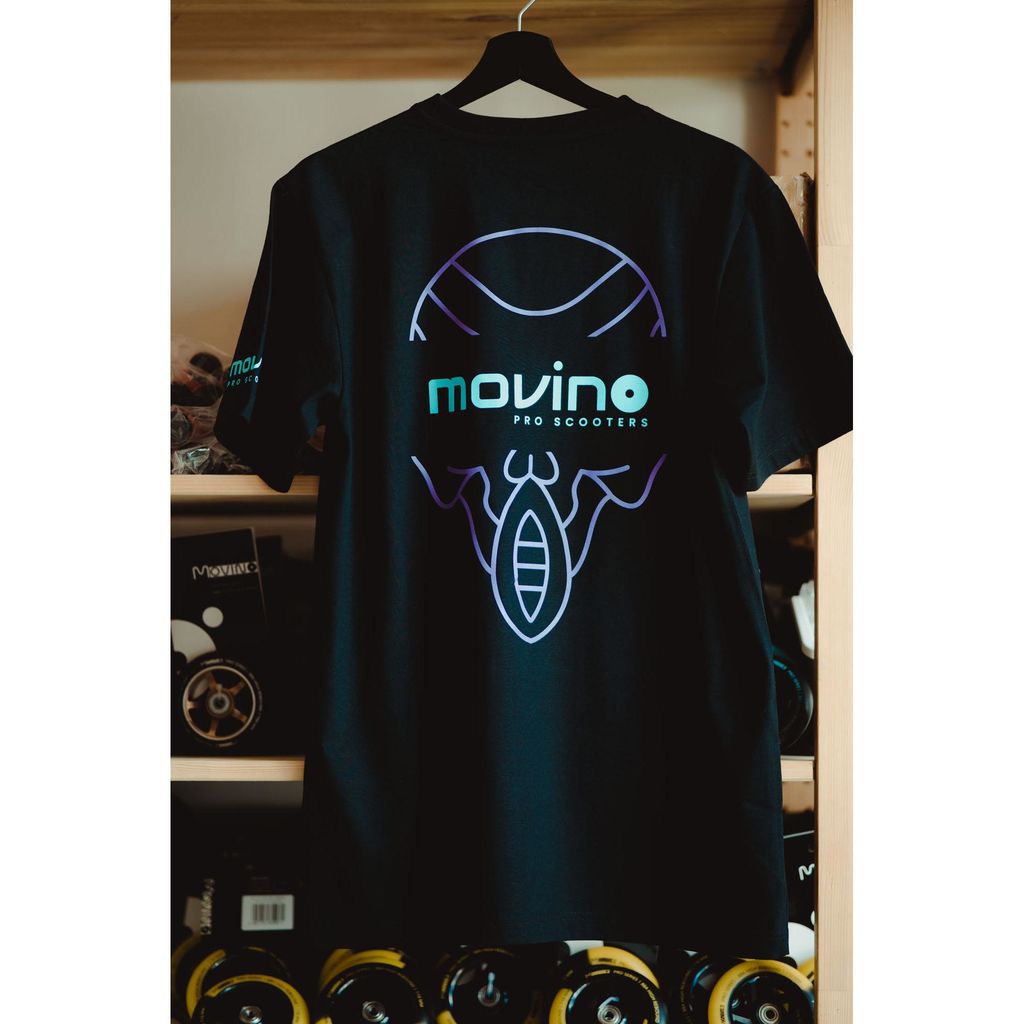 CAMISETA - TURQUESA/VIOLETA